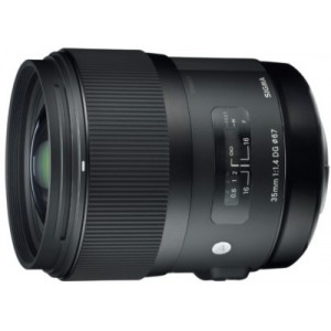 "Prime Lens Sigma AF 35mm f/1.4 DG HSM ART F/Sony
В комплекте бленда и чехол.
Диаметр фильтра 67мм."