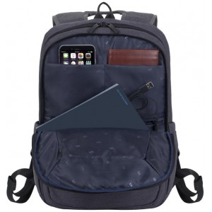 "16""/15"" NB backpack - RivaCase 7760 Canvas Black Laptop, Fits devices
https://rivacase.com/en/products/categories/laptop-and-tablet-bags/7760-black-Laptop-backpack-156-detail"