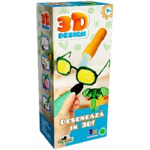 Creion 3D cu gel verde