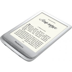 "PocketBook Touch Lux 4, 627 Silver, 6"" E Ink®Carta™, Wi-Fi, Frontlight
-  
https://www.pocketbook-int.com/ua/store/products/pocketbook-touch-lux-4"