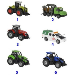 Majorette auto FARM 7,5 cm. 6-asort. SIMBA-DICKIE