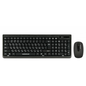 Клавиатура и мышь NAKATOMI KMRON-1005U Black USB