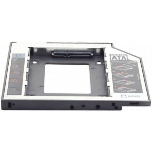 Gembird MF-95-02, Slim mounting frame for 2.5'' drive to 5.25'' bay, for drive up to 12.7 mm