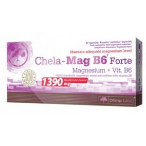 OLIMP Chela-Mag B6 Forte Mega Capsules 60 caps /1390mg /   60 caps