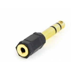 "Audio adapter 3.5 mm socket female mm to male 6.35 mm, Cablexpert
-  
  https://cablexpert.com/item.aspx?id=10349"