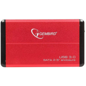 "2.5"" SATA HDD External Case miniUSB3.0, Aluminum Red, Gembird ""EE2-U3S-3-R""
-  
  https://gembird.nl/item.aspx?id=10256"