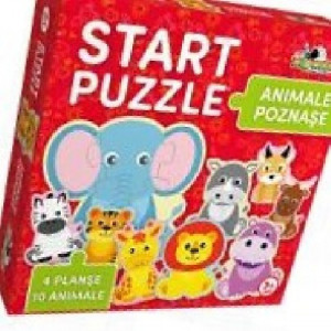 Start Puzzle 4in 1- Animalute Poznase (2017)
