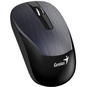 Mouse беспроводная Genius ECO-8015, Optical, 800-1600 dpi, 3 buttons, Ambidextrous, Rechar., Iron Gray