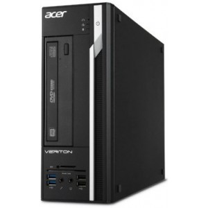 Acer Veriton X2660G SFF (DT.VQWME.025) Intel® Core® i3-8100 3.6 GHz, 8GB DDR4 RAM, 1TB HDD, DVD-RW, Intel® UHD 630 Graphics, HDMI, DP, VGA, COM-port, 180W PSU, FreeDOS, USB KB/MS, Black, 3 Year Warranty