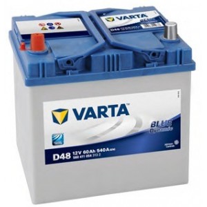 VARTA Аккумулятор 60AH 540A(JIS) клемы 1 (232x173x225) S4 025