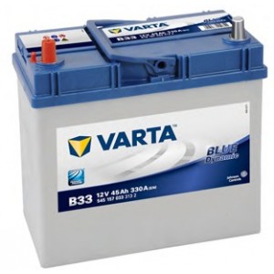 VARTA Аккумулятор  45AH 330A(JIS) клемы 1 (238x129x227) S4 022 тонкая клема