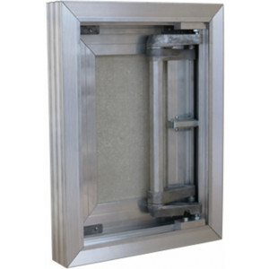 Люк нажимной под плитку (износоуст петля) 40х30 Эра