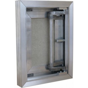 Люк нажимной под плитку (износоуст петля) 20х30 Эра