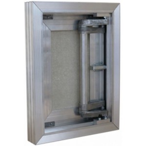 Люк нажимной под плитку (износоуст петля) 30х50 Эра