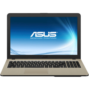 Laptop Asus X540UA, 15.6 HD, Pentium 4405U, 4 GB, 500GB HDD, Intel HD 520, DVD-RW, VGA web, LAN 802.11 b/g/n + BT 4.0, Porturi:1 x USB 3.0/ 2 x USB 2.0/ 1 x HDMI/ 1 x Audio Out/Microfon, Adaptor 45W, Baterie fixa 3 cell, 2 kg, Black/Brown