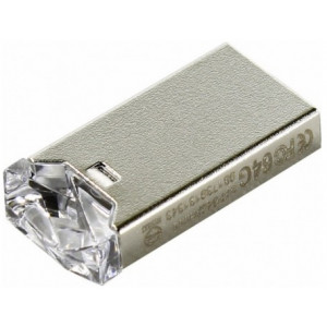 Флеш-накопитель Apacer AH111 32Gb Silver-Crystal AP32GAH111CR-1