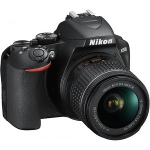 Nikon D3500 kit AF-P 18-55VR bk 24,2Mpx CMOS 23,2x15,4mm; EXPEED 4; ISO 100-25600; Full HD(60p); LiveView; 5 frames per second; Bluetooth 4.1 with SnapBridge; battery live 1550 shots; View Screen 3,0" 921k dot; 420-pixel RGB 3D Color Matrix Metering I