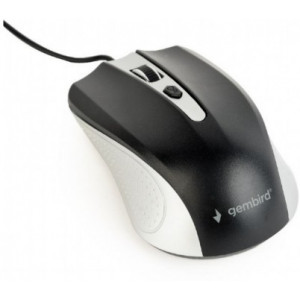 Gembird MUS-4B-01, Optical Mouse, 1200dpi, USB, Black
