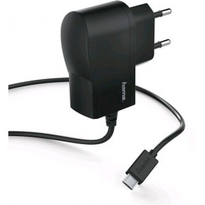 Зарядное устройство Hama Micro USB 1 A Black  173670
