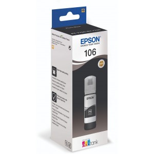 "Ink  Epson C13T00R140, 106 EcoTank, Photo Black
Ink Bottle for Epson L7160/L7180,  Photo Black, 5000 pg"