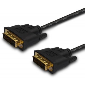 Cable DVI M to DVI M  3m  DVI-D(24+1) SAVIO CL-53
