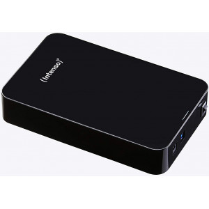 Intenso® Portable Hard Drive, USB 3.0, 4 TB, 3.5", Antracite, Housing: Aluminium