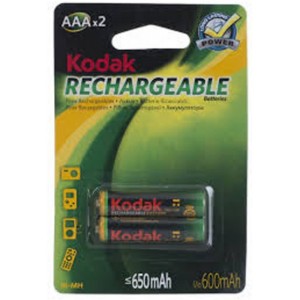 Аккумулятор Kodak AAA 650 mAh Ni-Mh 2 шт Max 30955042