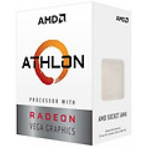   CPU AMD Athlon 220GE Dual Core, 4 Threads, 3.4GHz, AMD Radeon Vega 3 graphics, 5MB Cache, AM4, Cooler, BOX