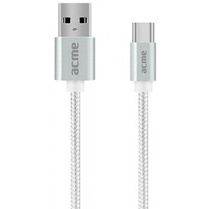  ACME CB2041S USB type-C cable, 1m, Silver