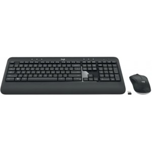   Logitech MK540 Black Advanced Wireless Mouse + Keyboard Bundle, 2.4 GHz RF, USB, 920-008686 (set fara fir tastatura+mouse/беспроводной комплект клавиатура+мышь)