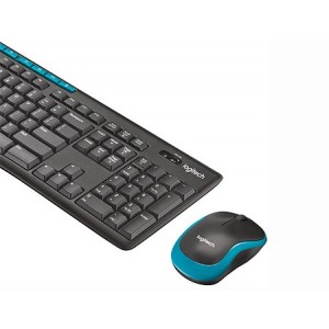   Logitech MK275 Black Wireless Keyboard + Mouse Combo, 2.4 GHz, 920-008535 (set fara fir tastatura+mouse/беспроводной комплект клавиатура+мышь)
