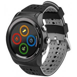   Acme HR SW301 Smartwatch, 1.30" TFT IPS Color Display, Li-ion, Active GPS, Accelerometer, Pedometer, Hear Rate monitor, Altimeter, Barometer, Touch Screen, Water-resistant IP66, Bluetooth 4.0