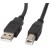 Cable USB AM-BM  3m LANBERG  with Ferrite core CA-USBA-11CC-0030-BK