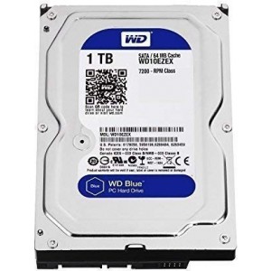3.5" HDD 1.0TB  Western Digital Blue, 7200rpm, 64MB, SATAIII WD10EZEX