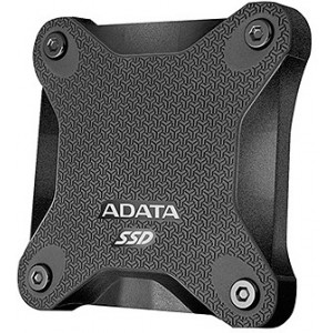   256GB ADATA SD600 ASD600-256GU31-CBK External SSD, Black, Transfer speed 440 MB/s, USB 3.1, Compatible Windows, Android, Xbox, PS4, (SSD extern/внешний SSD)