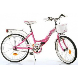 Bicicletă Dino Bikes Winx 20" (White/Pink)