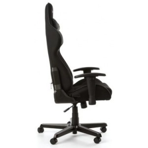Gaming Chairs DXRacer - Formula GC-F08-N-H1, Black/Black/Black - PU leather, Gamer weight up to 100kg / growth 145-180cm, Foam Density 52kg/m3, 5-star Aluminum IC Base, Gas Lift 4 Class, Recline 90*-135*, Armrests: 3D, Pillow-2, Caster-2*PU, W-23kg