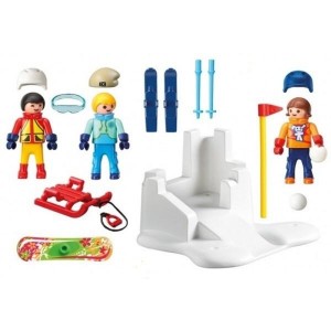 Игровой набор Playmobil Snowball Fight PM9283