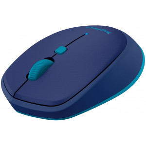 Logitech Bluetooth Mouse M535 Blue, Optical Mouse for Notebooks, Compatible with Windows/Mac OS/Chrome OS/Android, Retail