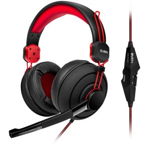 Компьютерная гарнитура SVEN AP-G888MV, Black/Red