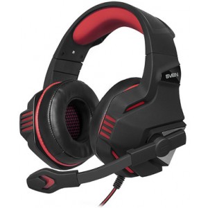 Компьютерная гарнитура SVEN AP-G988MV Black/Red