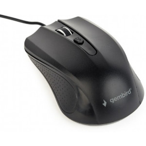 "Mouse Gembird MUS-4B-01, Optical, 800-1200 dpi, 4 buttons, Ambidextrous, Black, USB
-  https://gembird.com/item.aspx?id=10392"