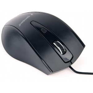 "Mouse Gembird MUS-4B-02, Optical, 800-1200 dpi, 4 buttons, Ambidextrous, Black, USB
-  https://gembird.com/item.aspx?id=10428"