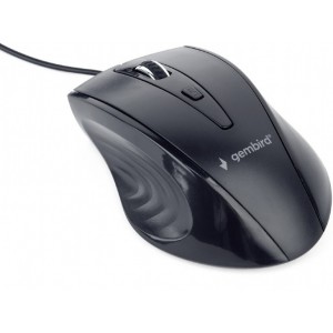 "Mouse Gembird MUS-4B-02, Optical, 800-1200 dpi, 4 buttons, Ambidextrous, Black, USB
- https://gembird.com/item.aspx?id=10428"