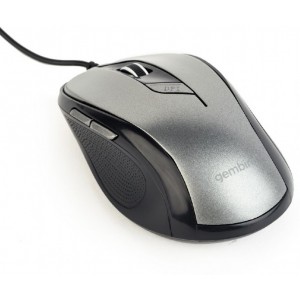 "Mouse Gembird MUS-6B-01-BG, Optical, 800-1600 dpi, 6 buttons, Ambidextrous, Black/Grey, USB
- https://gembird.com/item.aspx?id=10430"