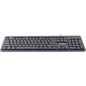 Клавиатура Gembird KB-MCH-03, Slimline, Silent, Fn key, chocolate type keys, Black, USB