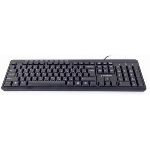 Tastatură Gembird KB-UM-106, Multimedia, Silent, Black, USB