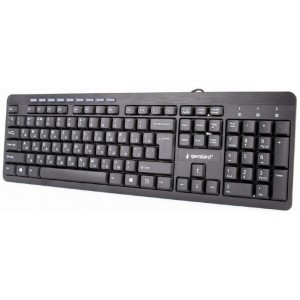Клавиатура Gembird KB-UM-106, Multimedia, Silent, Black, USB
