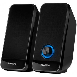 Колонки компьютерные 2.0 Sven 320 Black