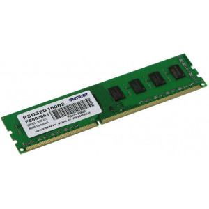 Оперативная память  2GB DDR3 Patriot Signature Line PSD32G16002 DDR3 PC3-12800 1600MHz CL11, Retail 